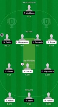 FT vs PVE Fantasy Suggestion Team 2